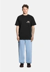 Koszulka męska t-shirt oversize Prosto Pray czarna