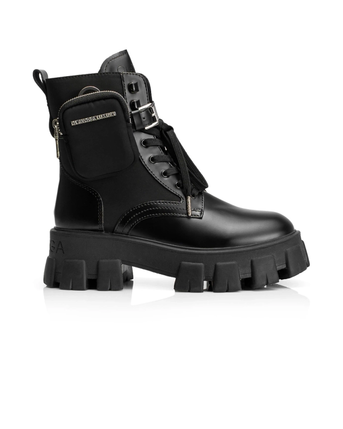 Buty damskie workery Olavoga Treakly czarne