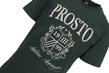 Koszulka męska t-shirt Prosto Klasyk Hexer ciemno zielona