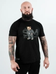 Koszulka męska t-shirt Środowisko Miejskie ŚM Bear czarna