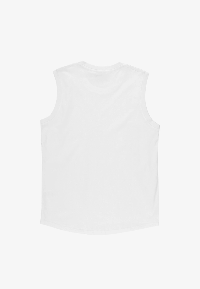 Koszulka męska Tank Top Prosto Logotype biała