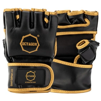 Rękawice MMA Octagon Gold Edition 1.0 czarne