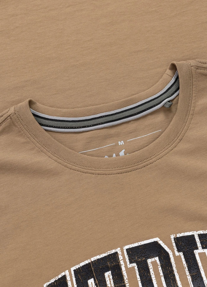 Koszulka męska T-Shirt Pitbull West Coast Norton brązowa