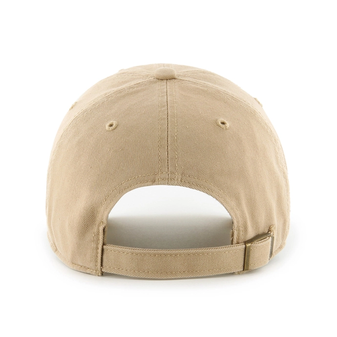 Czapka dziecięca z daszkiem 47 Brand New York Yankees Clean Up Khaki beżowa