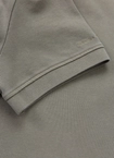 Koszulka męska Polo Pitbull Pique Small Logo Washed szara oliwkowa