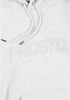 Bluza męska z kapturem Prosto Matched hoodie szara