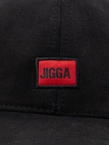 Czapka z daszkiem Dad Hat Jigga Wear Frame Name czarna