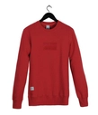 Bluza Elade Box Logo 3D crewneck red