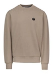 Bluza męska bez kaptura Pit Bull Small Logo 25 beżowa