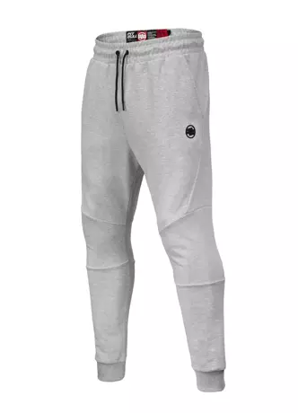Spodnie dresowe męskie Pitbull Pit Bull West Coast Dolphin szare
