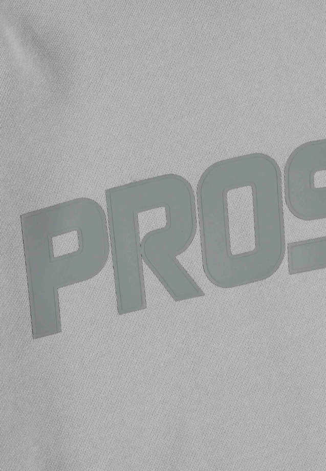 Bluza męska z kapturem Prosto Big Log szara