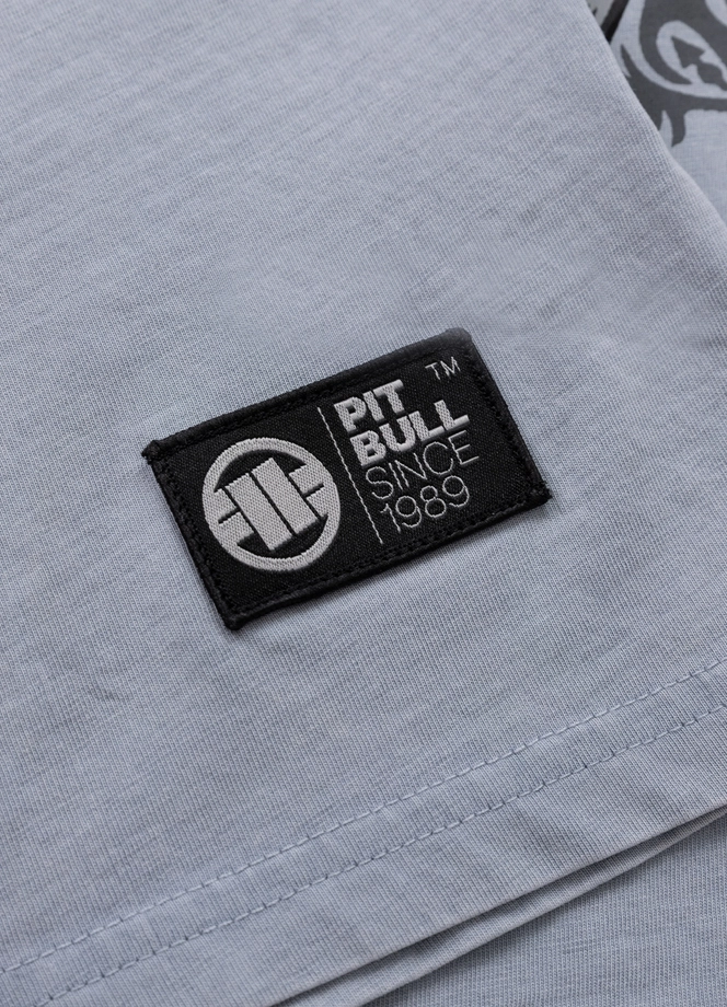 Koszulka męska T-Shirt Pit Bull Pitbull Denim Washed Ace Of Spades II niebieska