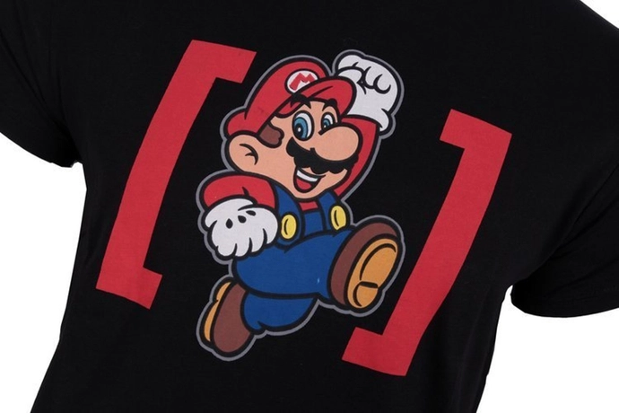 Koszulka T-shirt Capslab Freegun Mario Tee black