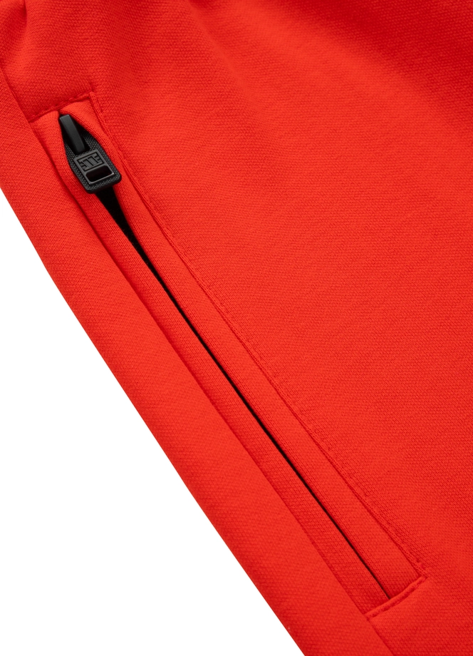 Spodnie dresowe męskie Pitbull Pit Bull West Coast Saturn 24 czerwone