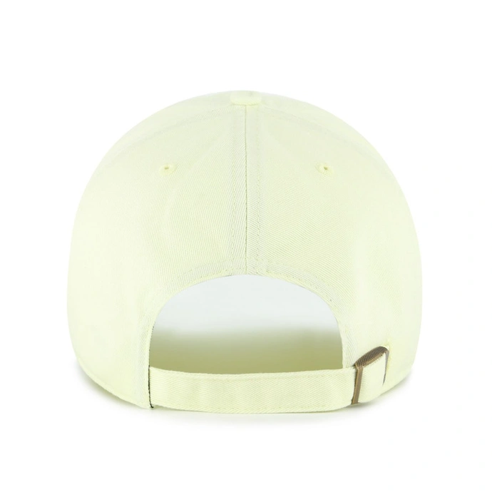 Czapka z daszkiem 47 Brand New York Yankees W/No Loop Label Clean Up jasno żółta