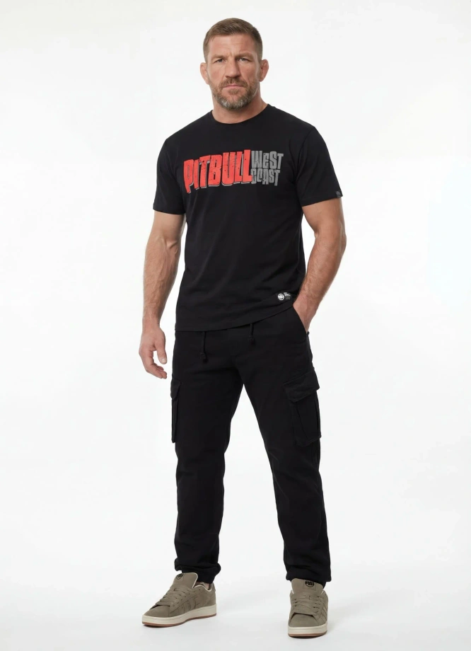 Koszulka męska T-Shirt Pit Bull Rebel Born czarna