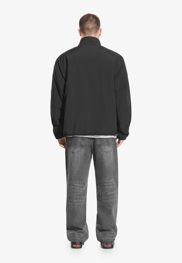 Kurtka męska dwustronna Prosto Sherpa Reverse zielona/czarna