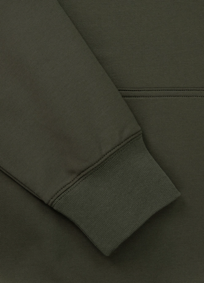 Bluza męska z kapturem Pitbull Pit Bull Troublemaker zielona