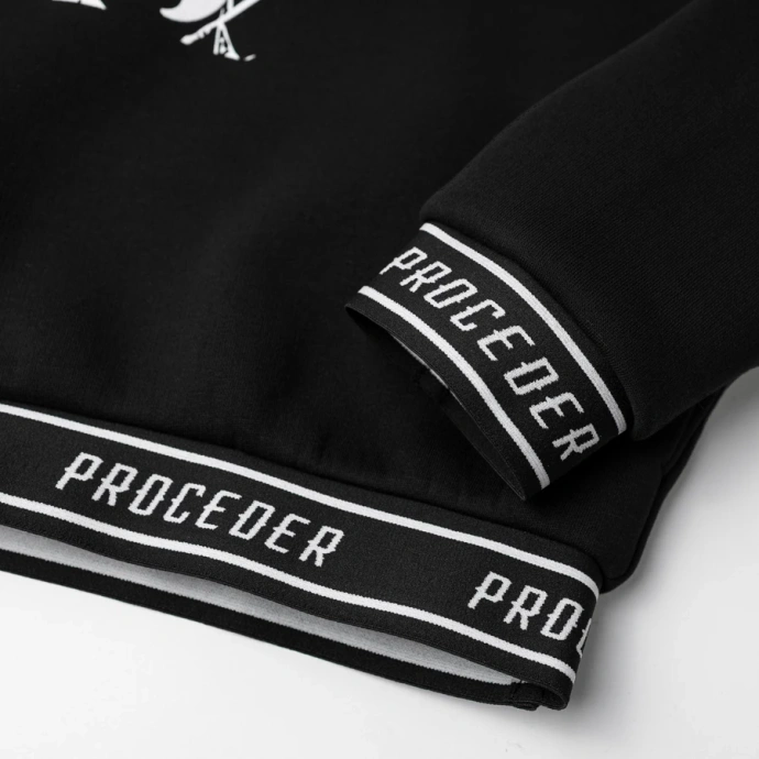 Bluza męska z kapturem Chada Proceder Torn czarna