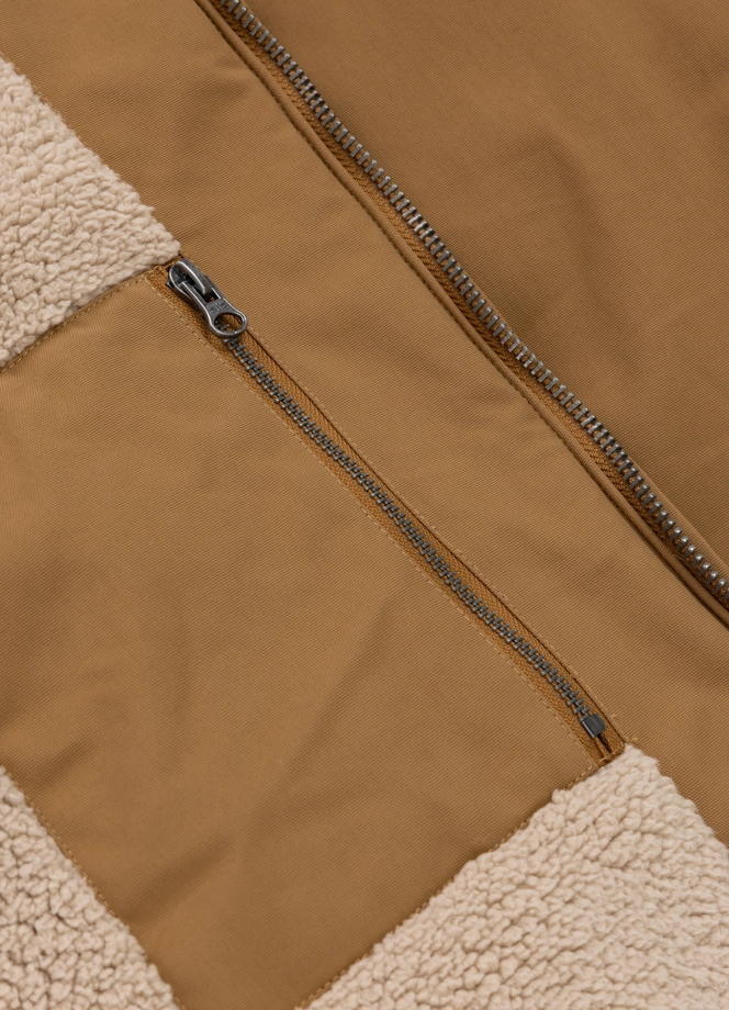 Kurtka zimowa męska Pit Bull Elkwood III miodowy żółty