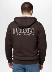 Bluza męska rozpinana z kapturem Pit Bull Ruffin Detroit brązowa
