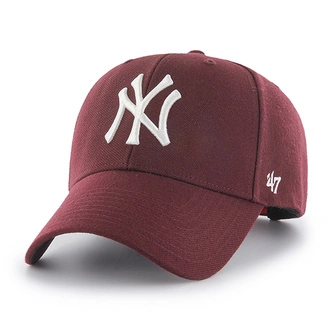 Czapka z daszkiem 47 Brand New York Yankees Snapback MVP bordowa
