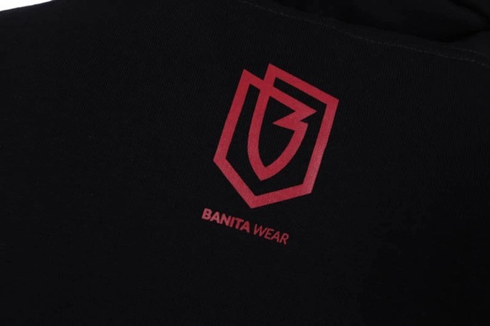 Bluza z kapturem Banita Wear Kino hoody black