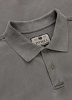 Koszulka męska Polo Pitbull Pique Small Logo Washed brązowa