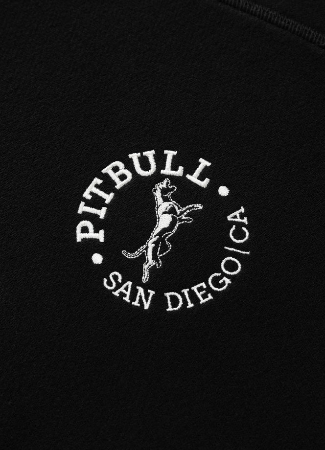 Bluza męska z kapturem Pit Bull San Diego CA czarna