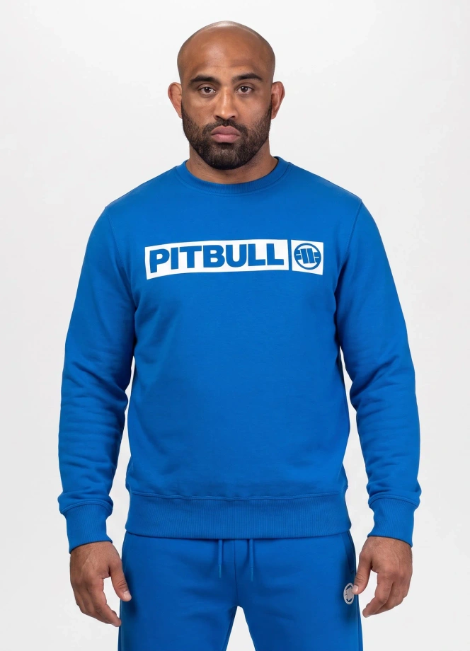 Komplet dresowy męski Pit Bull Charger niebieski