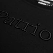 Koszulka męska Oversize T-shirt Patriotic P-3D czarna