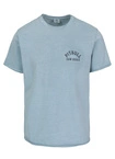 Koszulka męska T-Shirt Pit Bull Pitbull Denim Washed Raw Pacific sprany niebieski
