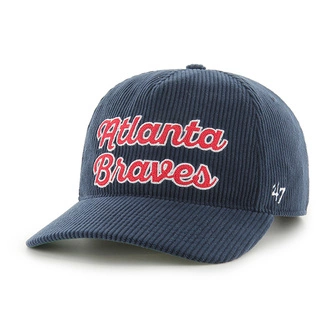 Czapka z daszkiem 47 Brand Atlanta Braves Navy Chainscript granatowa