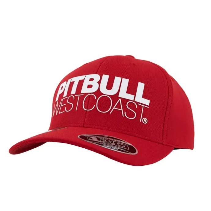 Czapka Snapback Pit Bull Pitbull Classic Seascape czerwona