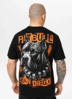 Koszulka męska T-Shirt Pit Bull Blacky czarna