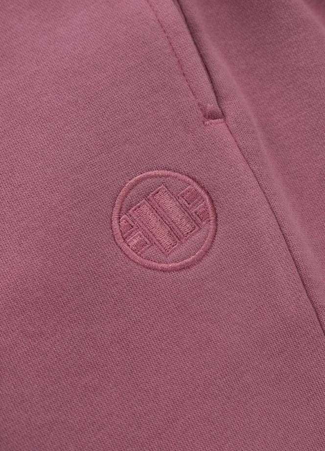 Spodnie dresowe damskie oversize Pitbull Pit Bull Manzanita różowe