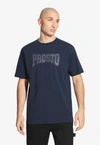 Koszulka męska t-shirt Prosto Collage granatowa