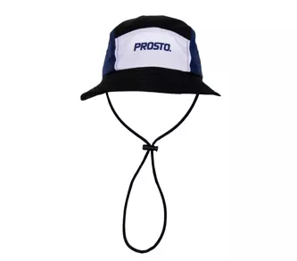 Kapelusz Prosto Klasyk Bucket Hat Area czarny/niebieski