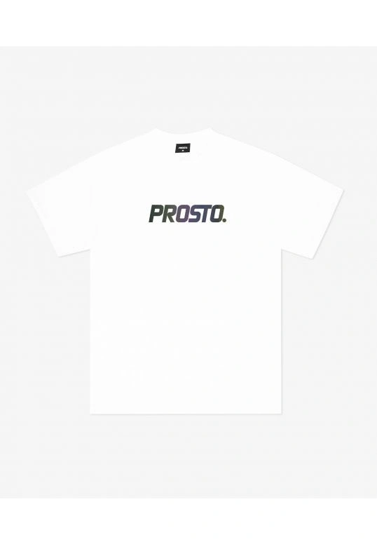 Koszulka męska t-shirt oversize Prosto Cameleo biała