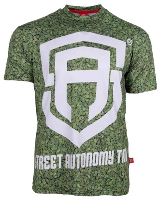 Koszulka T-shirt Street Autonomy Topaterrn green 