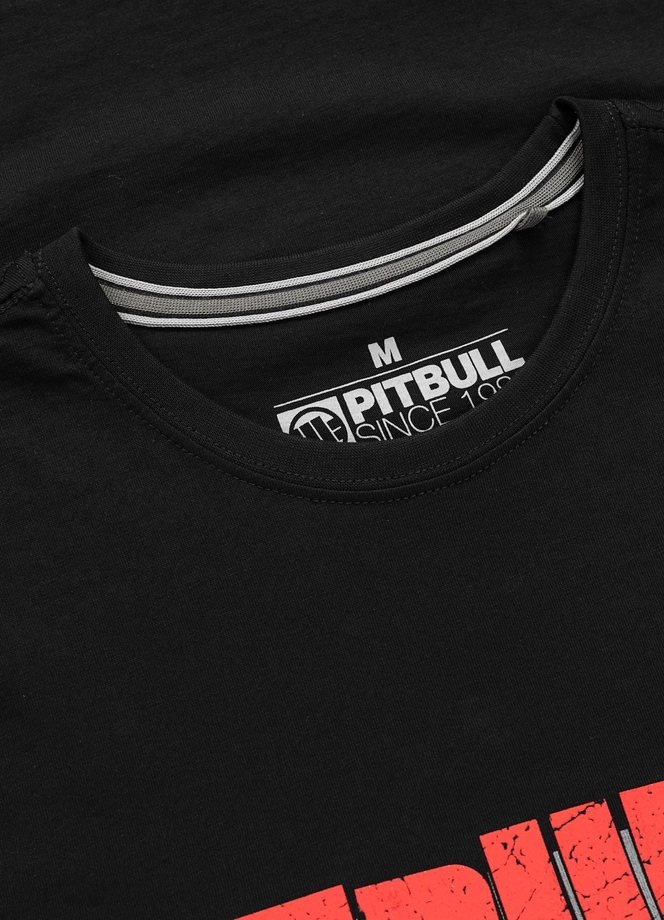 Koszulka męska T-Shirt Pit Bull Rebel Born czarna