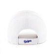 Czapka z daszkiem 47 Brand Los Angeles Dodgers biała