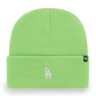 Czapka zimowa unisex 47 Brand MLB Los Angeles Small jasno zielona