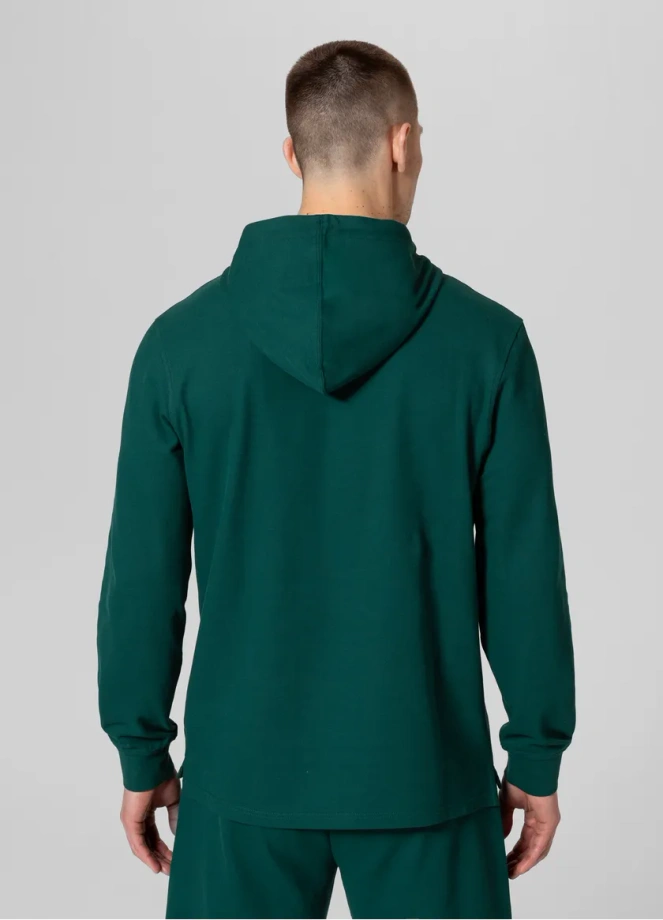Bluza męska Pitbull Pit Bull Pique Rockey hooded zielona