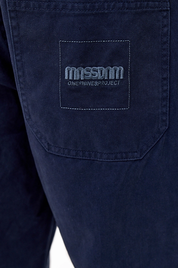 Spodnie męskie Mass Denim Clamber Baggy Fit granatowe