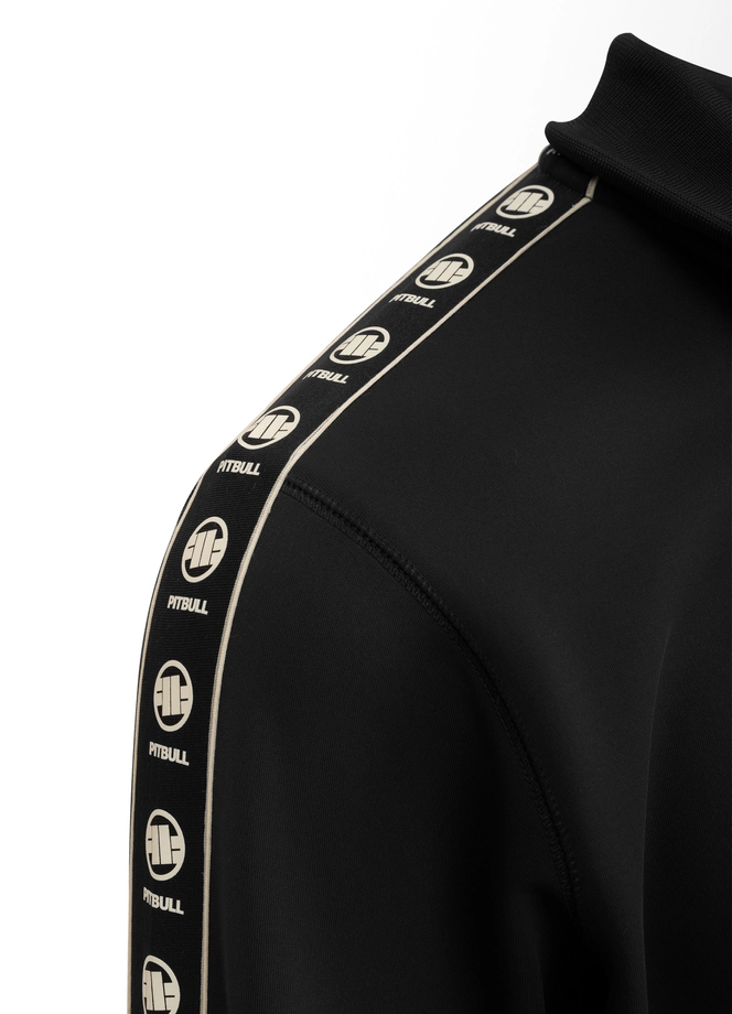 Bluza męska rozpinana Pitbull Pit Bull Powers czarna