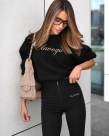 Legginsy damskie Olavoga LUXORA czarne