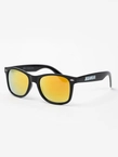 Okulary przeciwsłoneczne Jigga Wear Name Contrast Wayfarer czarno/żółte