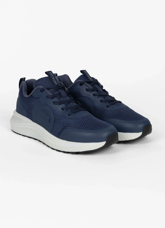 Buty sportowe sneakersy męskie Pit Bull Dogwood granatowe