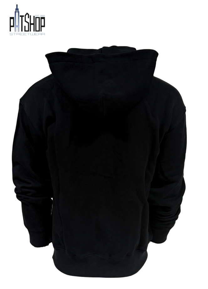 Bluza męska rozpinana z kapturem Prosto Axel czarna